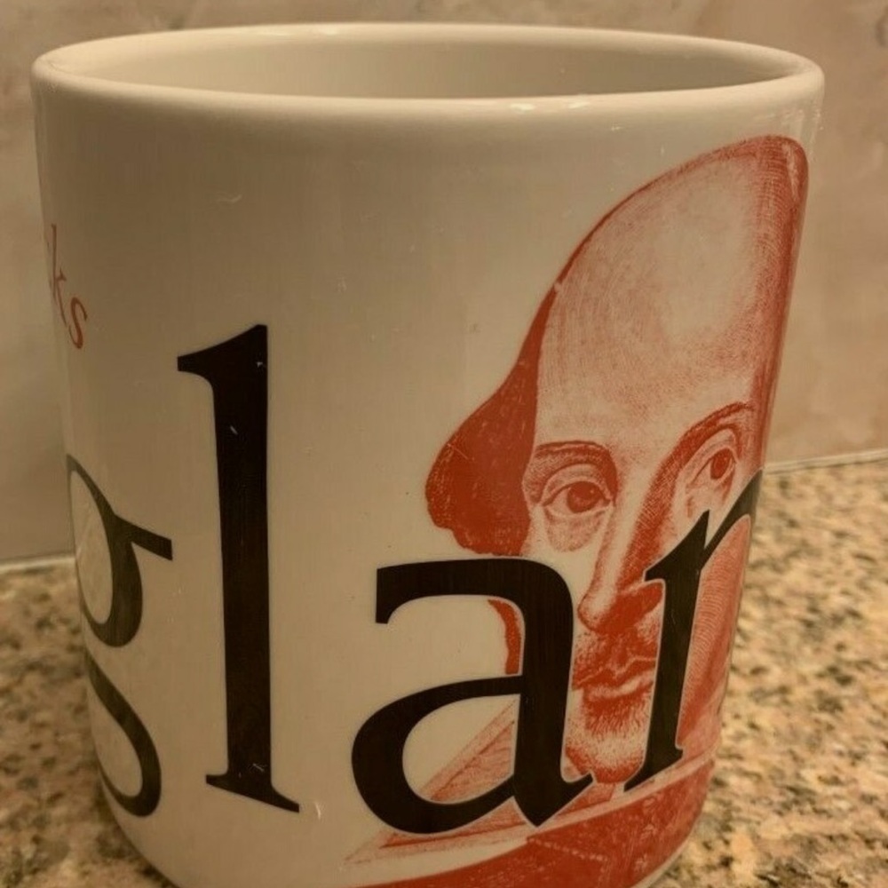 Starbucks City Mug Collectors Series England Coffee Tea Cup 2002 Large 20 Oz - Picture 2 of 7